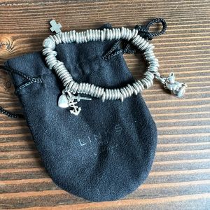 Links of London Sweetie Bracelet w/ 3 Charms